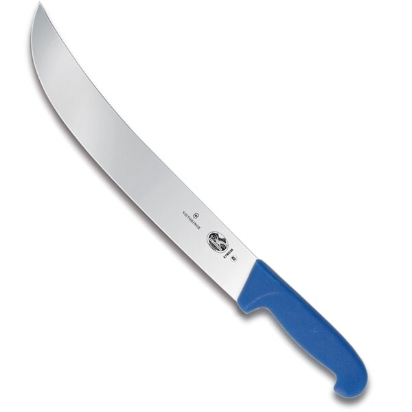 Swiss Army Brands Victorinox 40455 Kitchen Fibrox Pro - Haccp Blue Cimeter, 10In Blade VIC-5.7302.25 - main